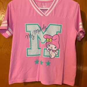 Hello Kitty & Friends My Melody Pink Graphic Tee | Youth XL (14)